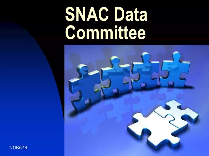 snac data committee
