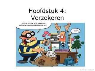 hoofdstuk 4 verzekeren