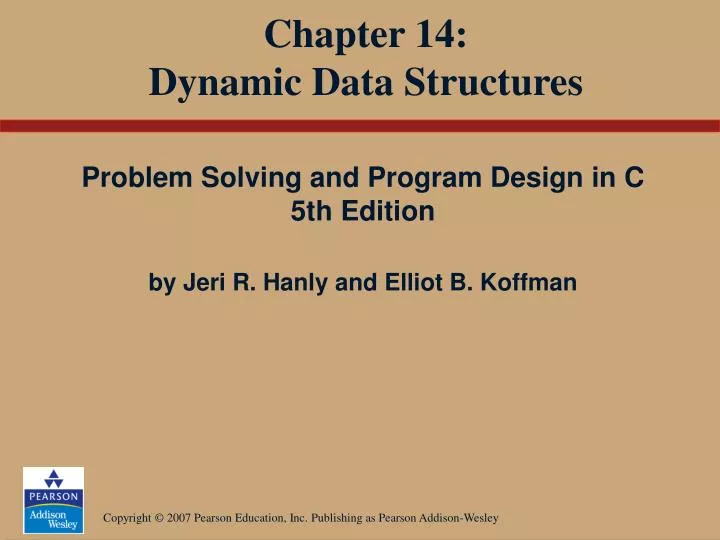 chapter 14 dynamic data structures