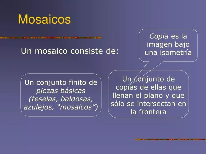 mosaicos