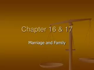 Chapter 16 &amp; 17