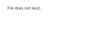 file does not exist