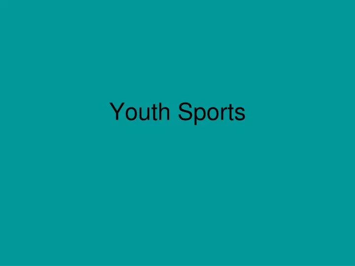 youth sports