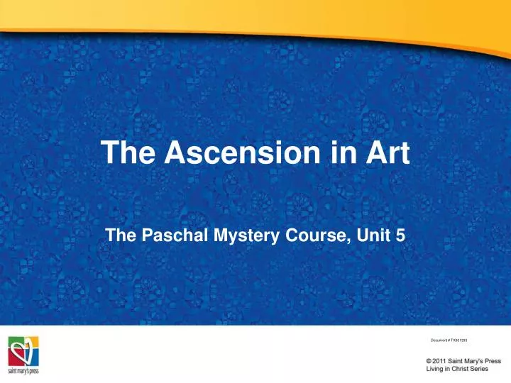 the ascension in art
