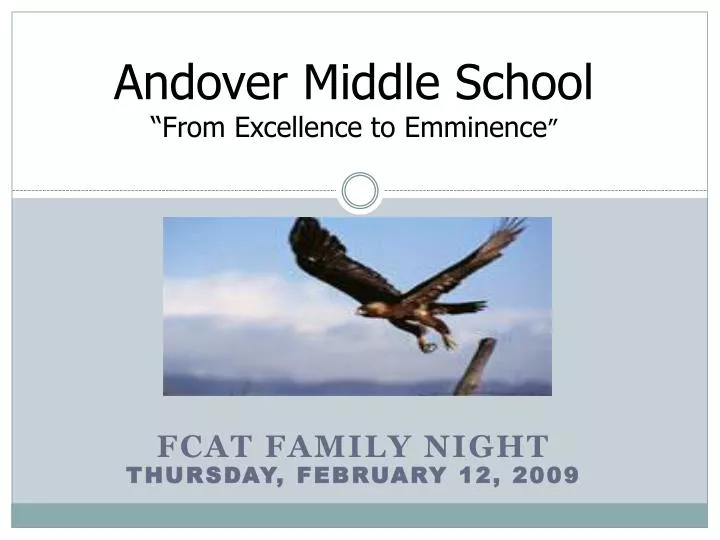 fcat family night thursday february 12 2009