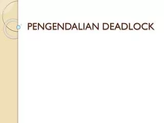 pengendalian deadlock