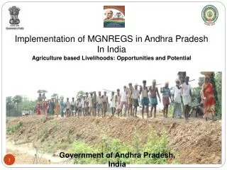 Implementation of MGNREGS in Andhra Pradesh In India