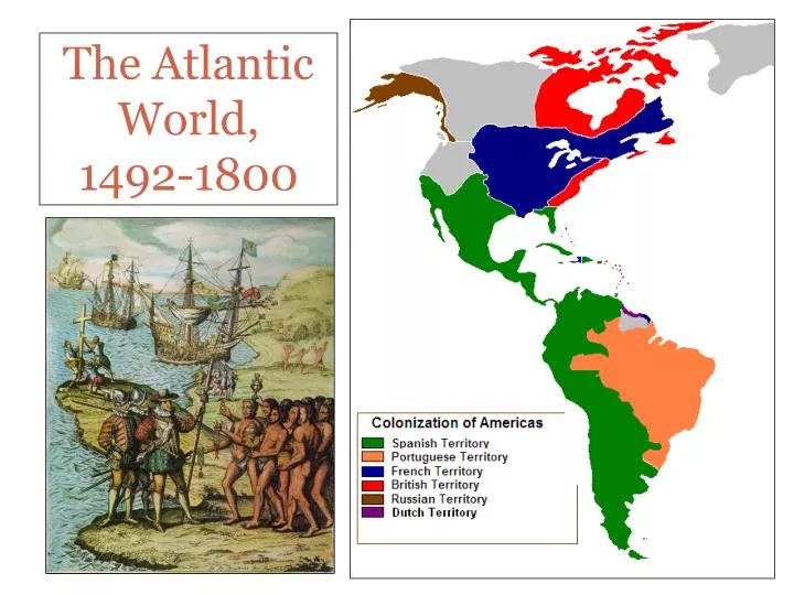 the atlantic world 1492 1800