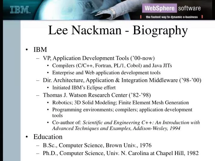 lee nackman biography