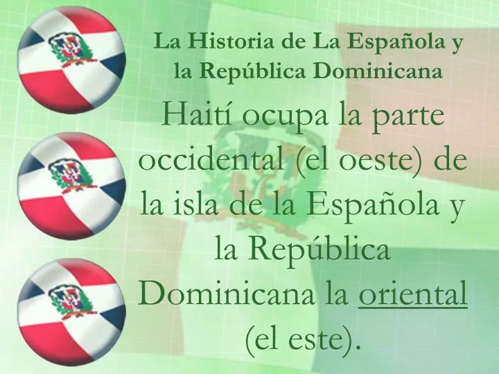 la historia de la espa ola y la rep blica dominicana