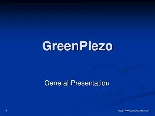 GreenPiezo
