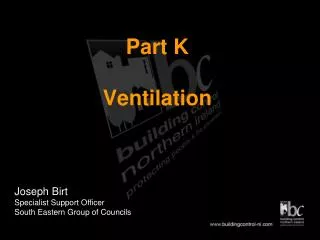 Part K Ventilation
