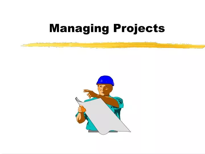 managing projects