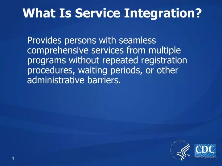 what is service integration