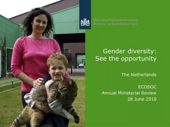 gender diversity see the opportunity