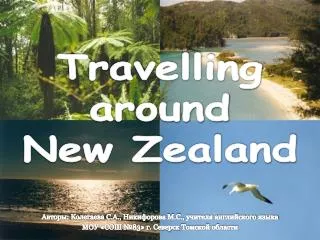 Travelling around New Zealand