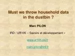 Maximizing Household Data Analysis for Enhanced Social Understanding - slide 1