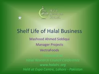 Shelf Life of Halal Business