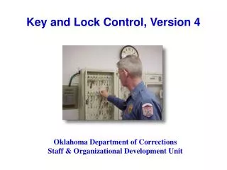Key and Lock Control, Version 4