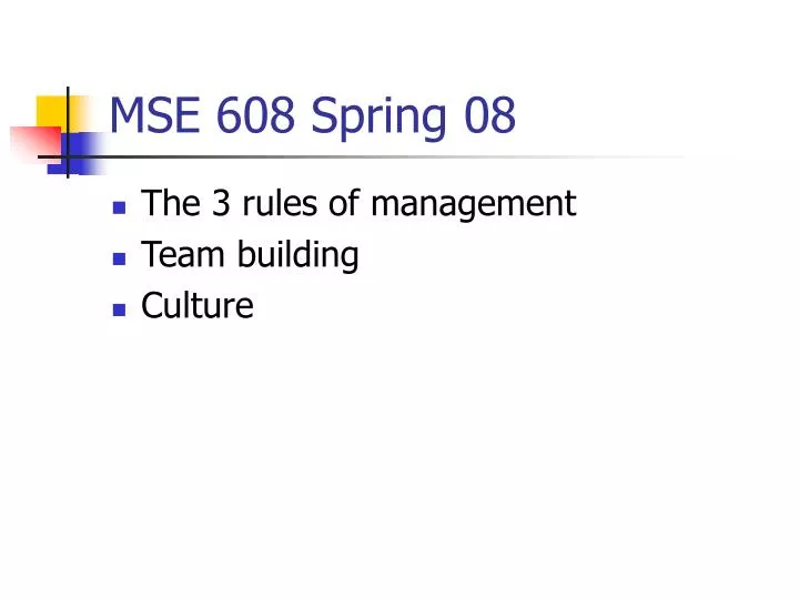 mse 608 spring 08