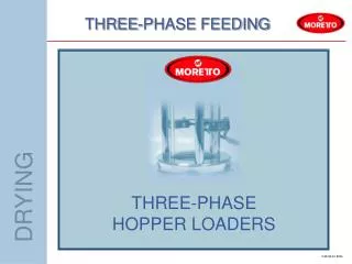 THREE-PHASE HOPPER LOADERS