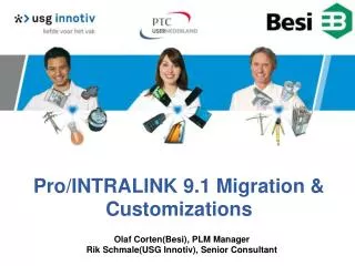 Pro/INTRALINK 9.1 Migration &amp; Customizations