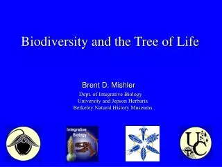 Biodiversity and the Tree of Life