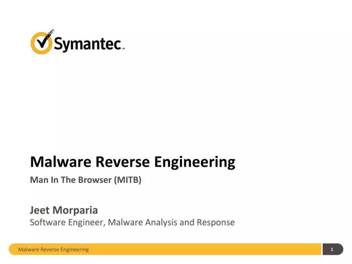 malware reverse e ngineering