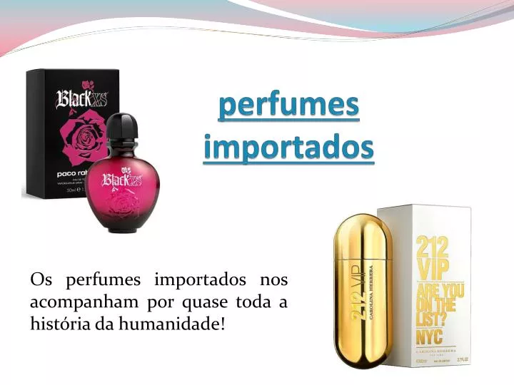 perfumes importados