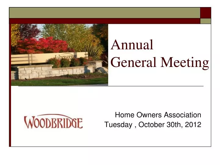 annual general meeting