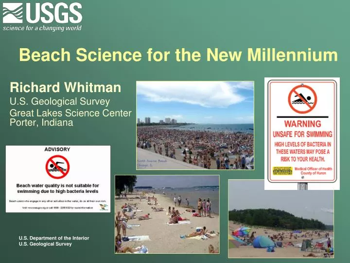 beach science for the new millennium
