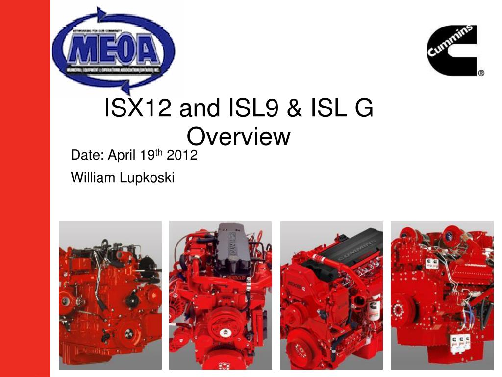 PPT - ISX12 and ISL9 & ISL G Overview PowerPoint Presentation, free ...