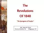 The Revolutions Of 1848 - slide 1