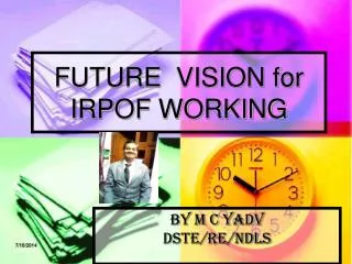 FUTURE VISION for IRPOF WORKING