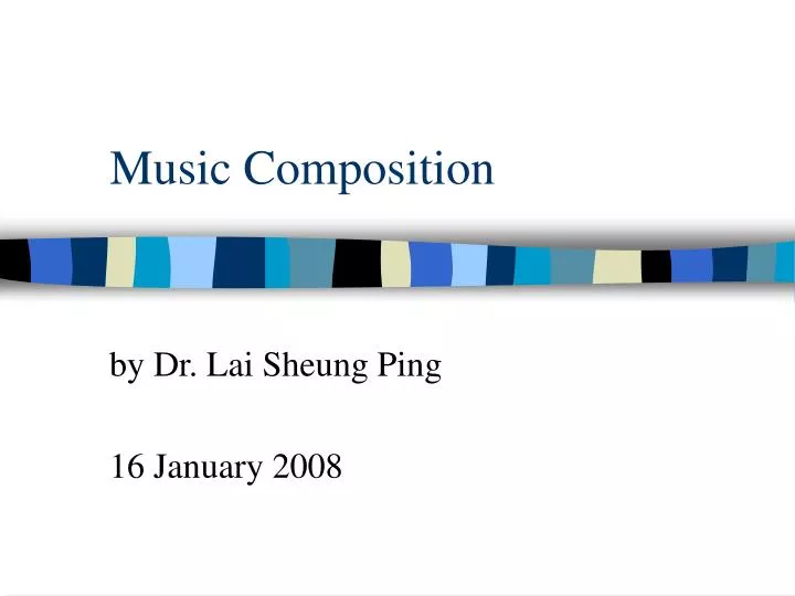 music composition