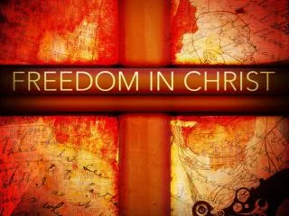 It is for freedom that Christ has set us free. Galatians 5:1 NIV