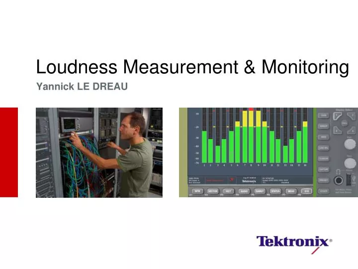 loudness measurement monitoring