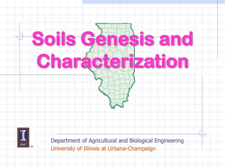 soils genesis and characterization