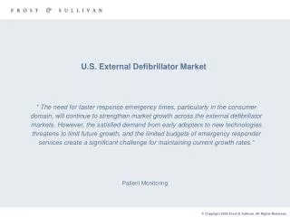 U.S. External Defibrillator Market
