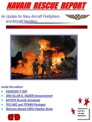 NAVAIR RESCUE REPORT