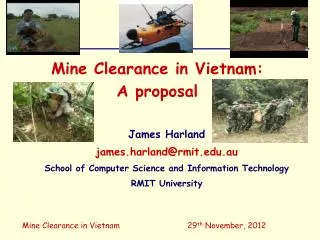 Mine Clearance in Vietnam: A proposal