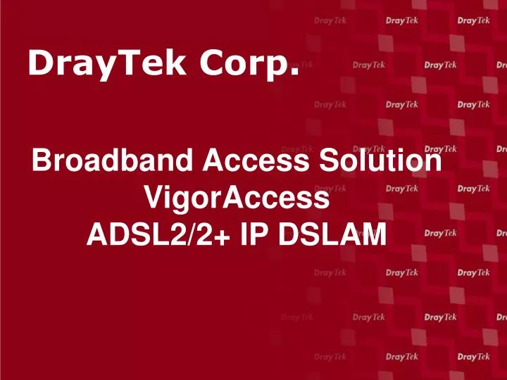 broadband access solution vigoraccess adsl2 2 ip dslam