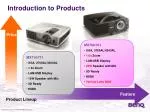 Comprehensive Overview of BenQ Projectors: MX760/761 and MX710/711 Series Features - slide 1