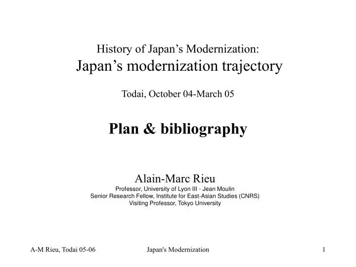 history of japan s modernization japan s modernization trajectory