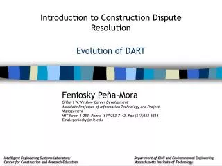 Evolution of DART