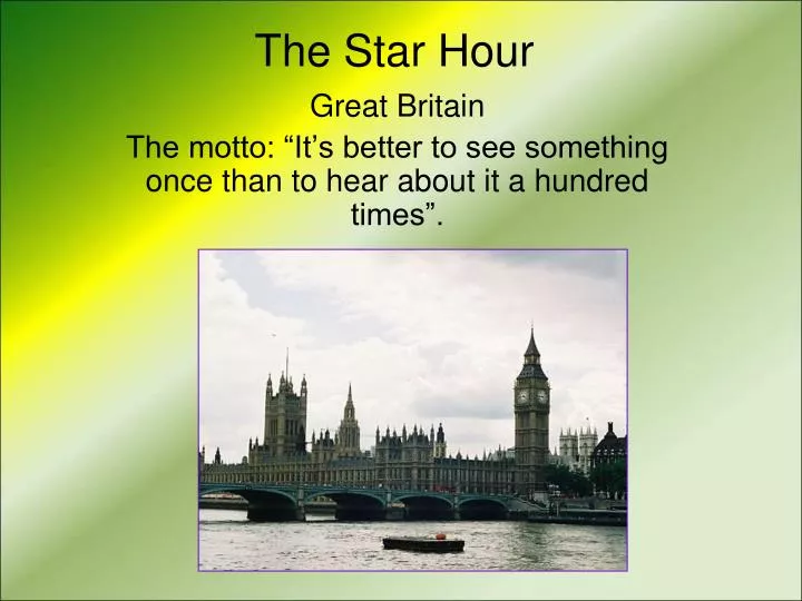 the star hour