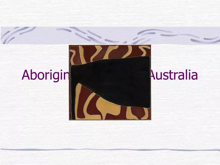 aboriginal culture of australia