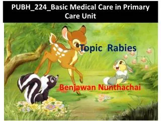 PUBH_224_Basic Medical Care in Primary Care Unit