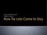 How Tia Lola Came to Stay - slide 1