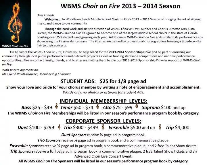 wbms choir on fire 2013 2014 season